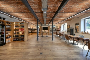 Gut Wöllried, Hofladen, Gesamtansicht Verkaufsraum