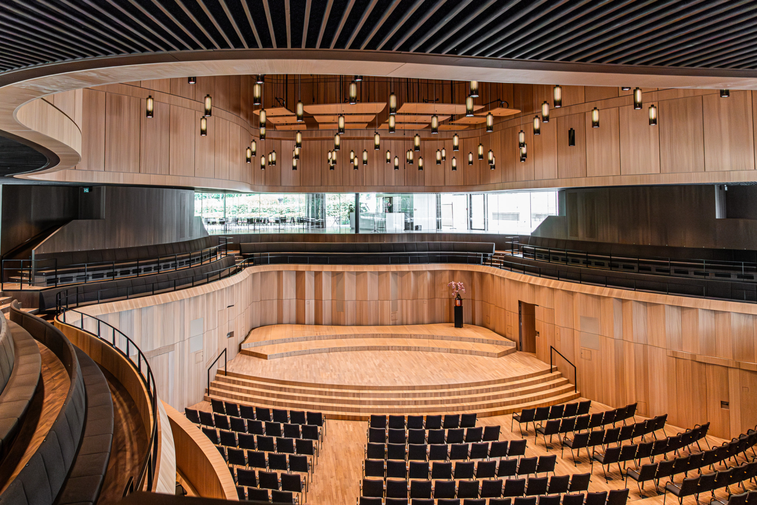 Kammermusiksaal, Kronberg, Parkett von DAMIAN WERNER